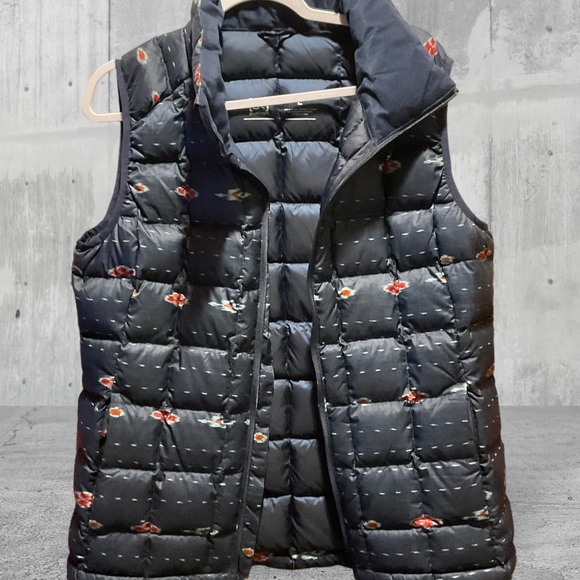 Burton Jackets & Blazers - ** Burton (ak) Aztec Quilted *Down Puffer Vest